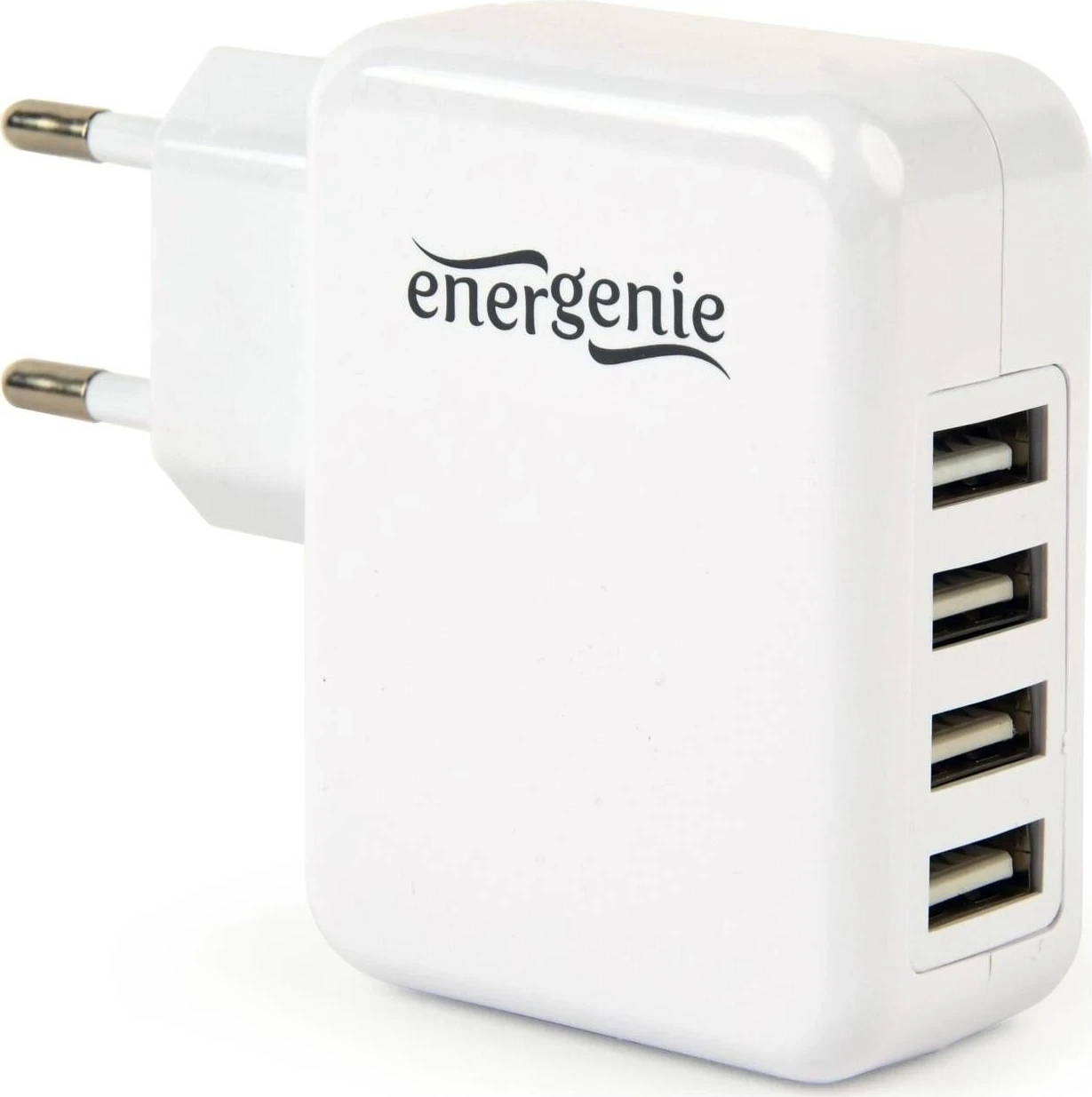 Polnilec z 4 USB 3.1 vrati Gembird, bel