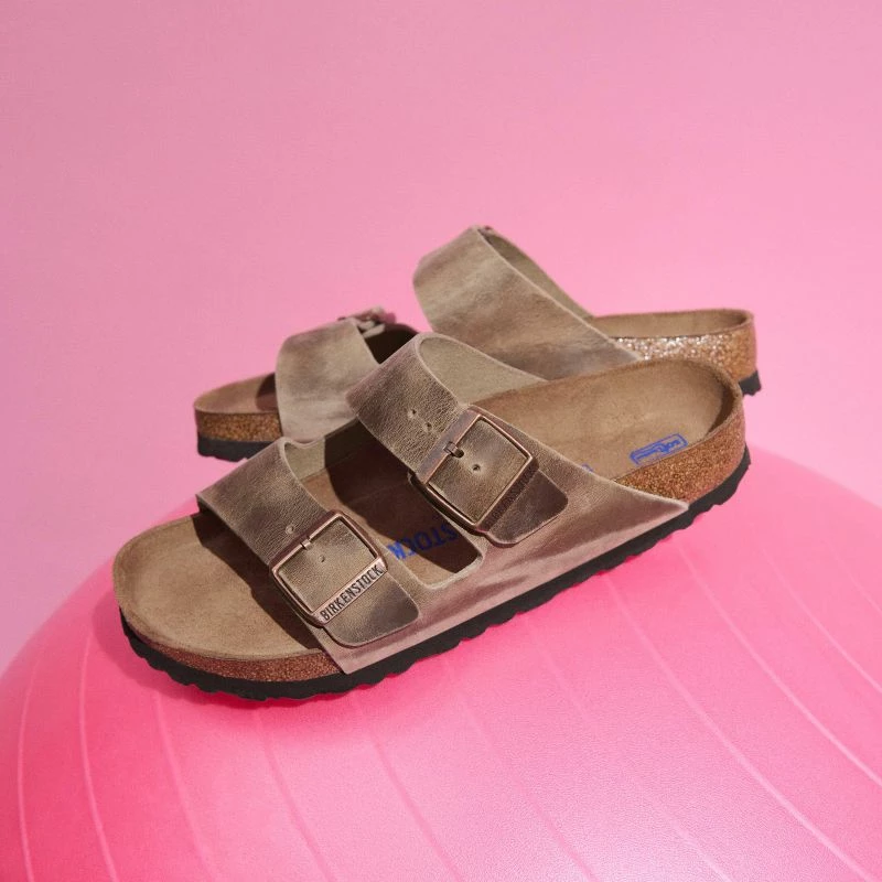 Sandali Birkenstock, rjavi, za ženske/moške