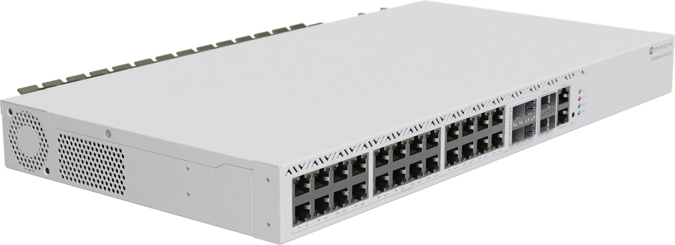 Upravljano stikalo MikroTik CRS326-4C+20G+2Q+RM, Gigabit Ethernet (10/100/1000), siv Upravljano stikalo MikroTik CRS326-4C+20G+2Q+RM, Gigabit Ethernet (10/100/1000), siv