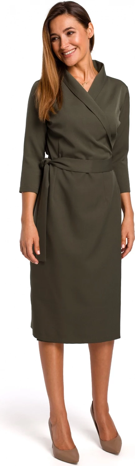 Obleka model 135276, Stylove, zelena