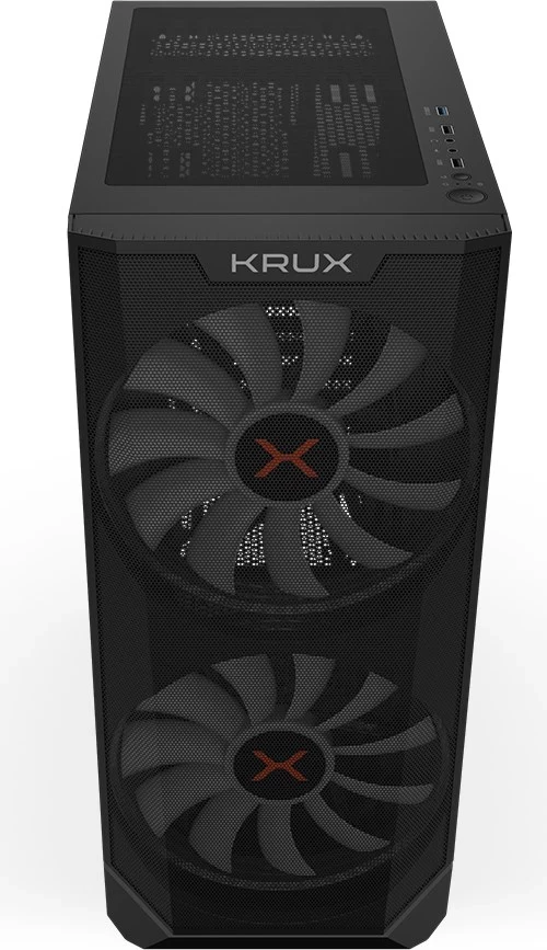 Ohišje KRUX Vortex (KRX0094), črno