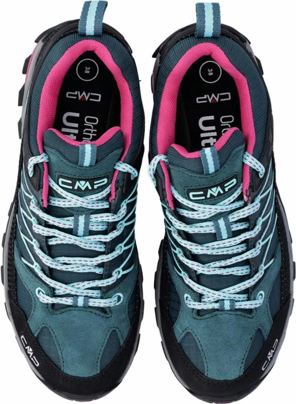 Turistične čevlje za ženske CMP Rigel Low WP, črno-modro-roza