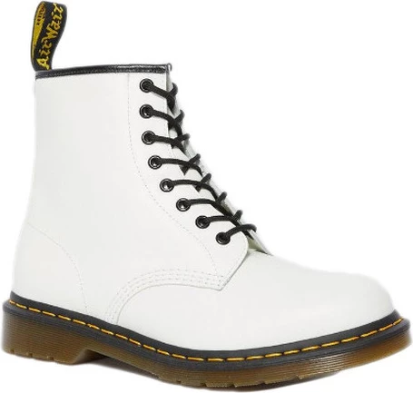 Škornji Dr. Martens, ženski, beli