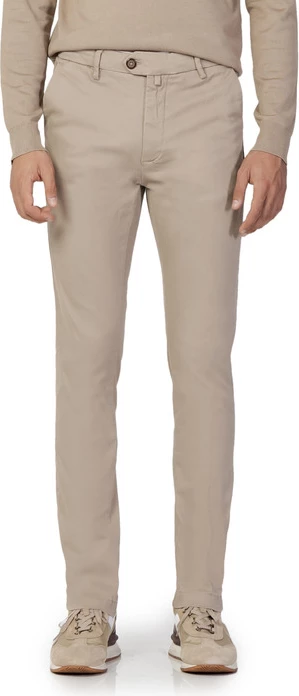 Hlače za moške Borghese, bež