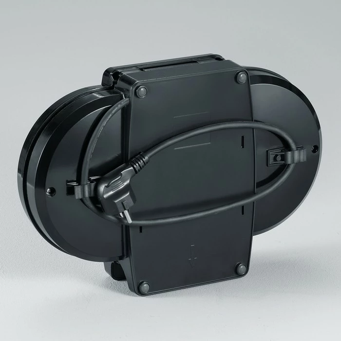 Vafeljnik Severin WA 2106, 2 kosa, 1200 W, črn