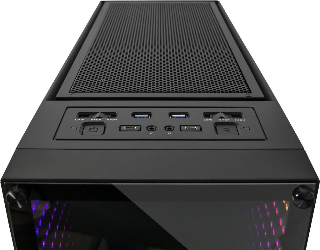 Ohišje Inter-Tech X-908 Infini2, Tower, PC, ATX, ITX, micro ATX, Mini-ITX, črno