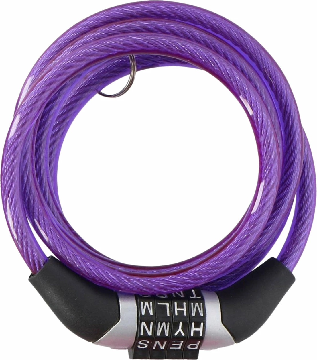 Spiralna ključavnica za kolo Dunlop, vijolična