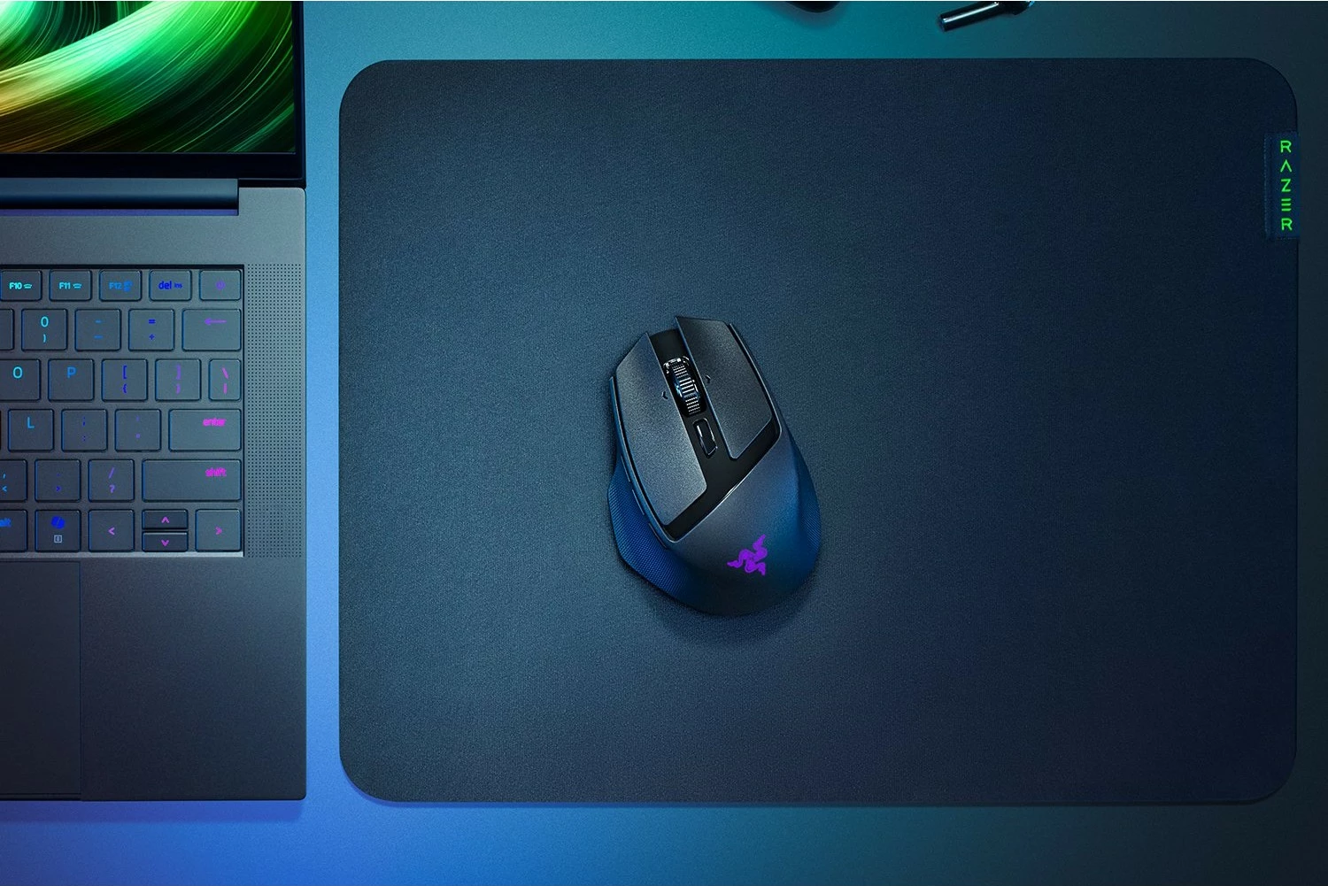 Brezžična in žična miška, 18000 DPI, 10 gumbov, črna Razer Basilisk Mobile