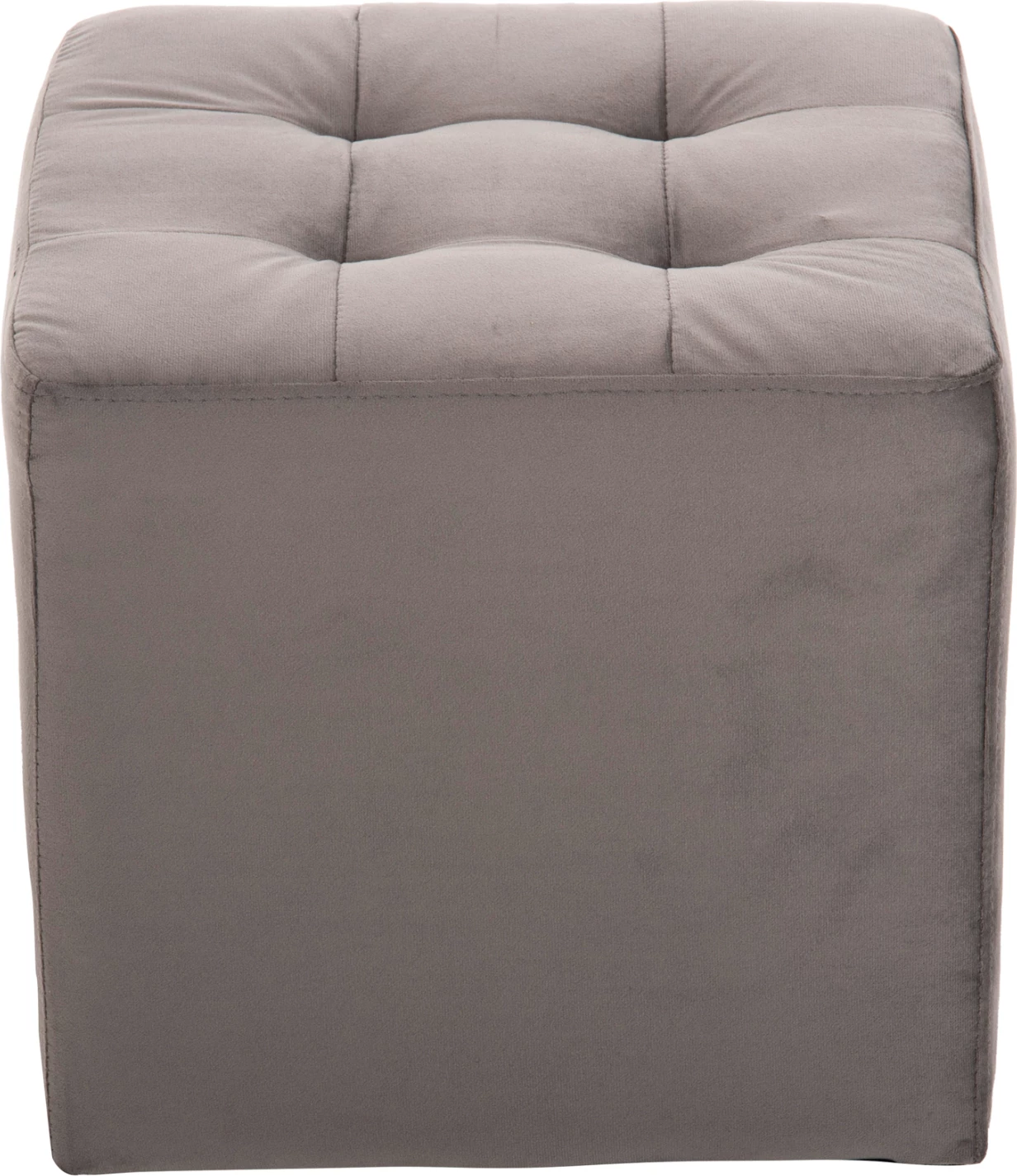 Stolček PUNK FH264.11 sivi žamet 39Χ39Χ36Hcm