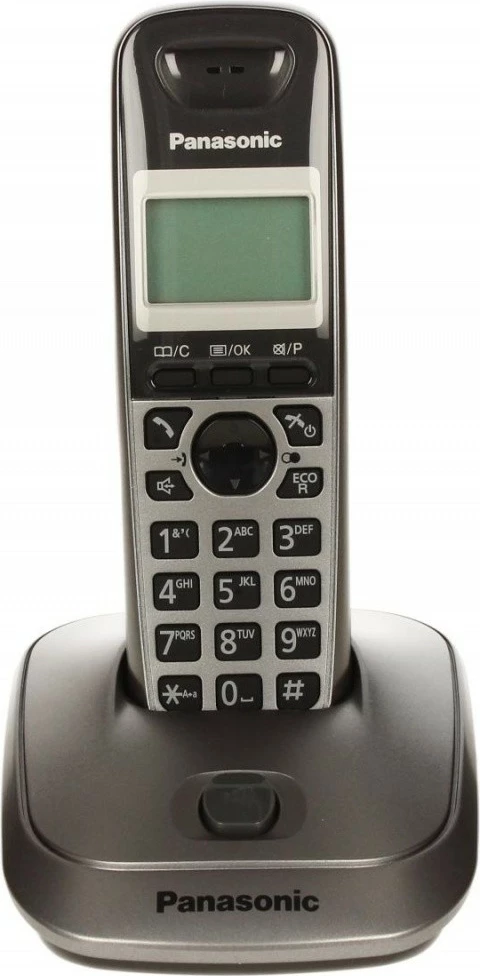 Brezžični telefon Panasonic KX-TG2511, DECT, siv