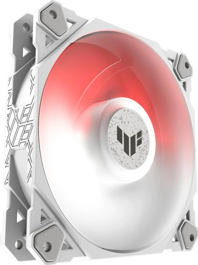 Ventilatorji 12 cm, 3 kosi, beli, ARGB - ASUS TUF GAMING TF120 WHITE EDITION