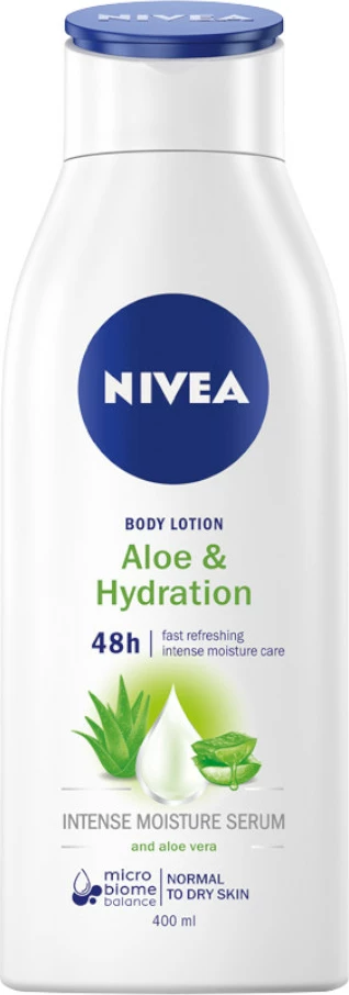 Balsam za telo Aloe & Hydration Nivea, ženski 400 ml