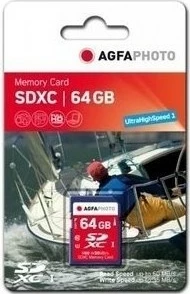 Kartica pomnilnika 64GB SDXC, Class 10, večbarvna AgfaPhoto