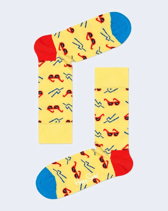 Nogavice za ženske Happy Socks, rumene