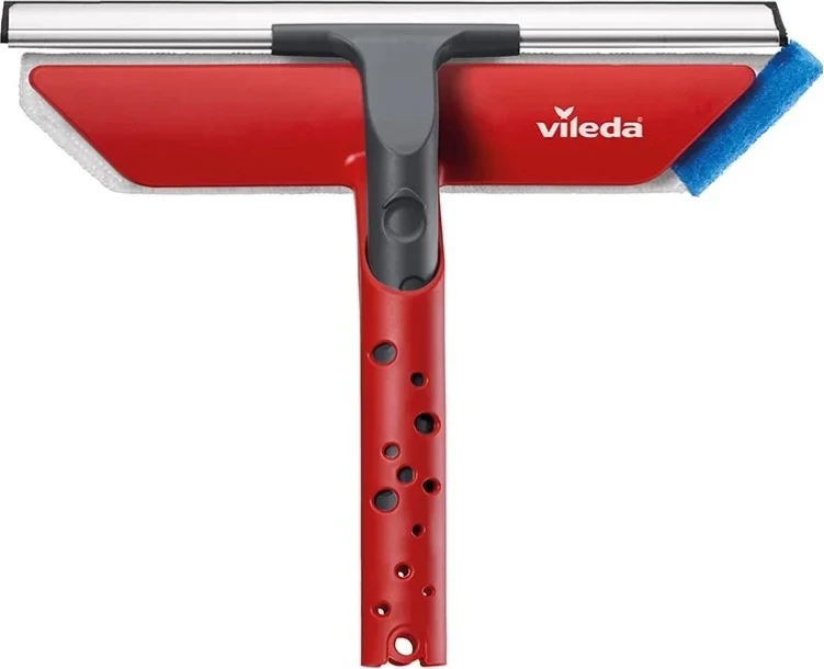 Pometalo za stekla Vileda, rdeča