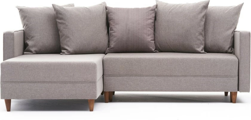 Kotna posteljna sedežna garnitura, Atelier del Sofa Aydam levo, krem