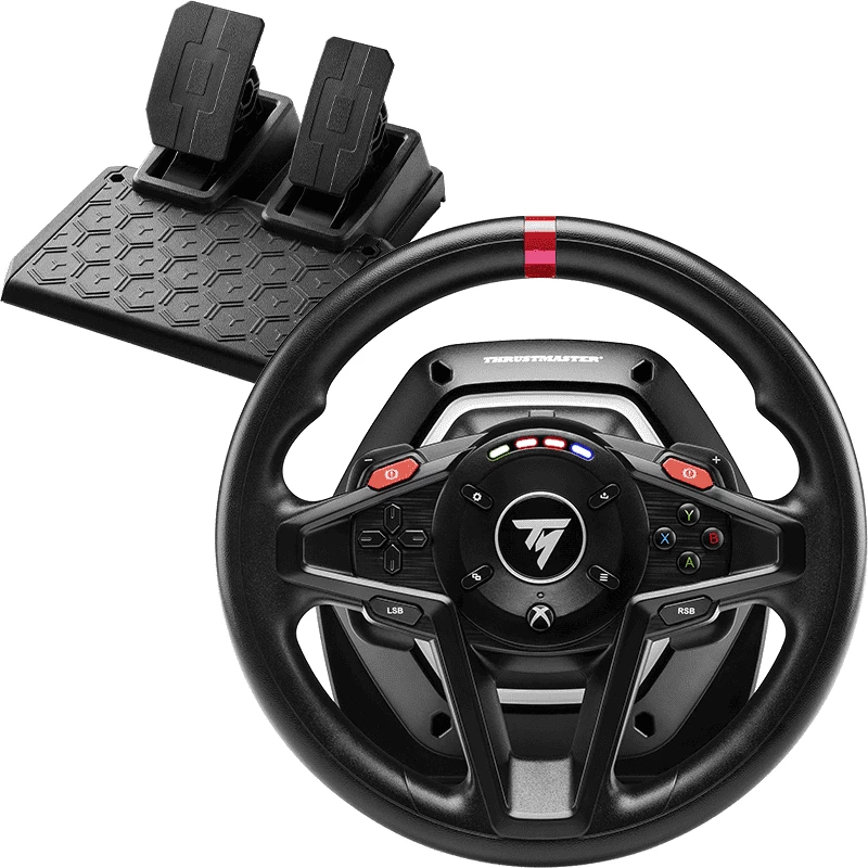 Volan za igre z pedaloma Thrustmaster T128 za Xbox, MPN 4460184, črn