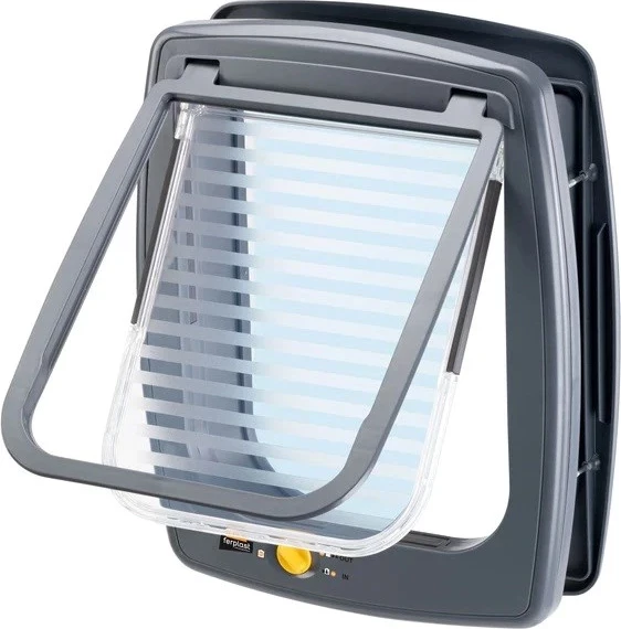 Vrata za pse in mačke FERPLAST Swing 11, siva