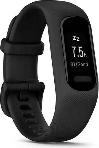 Pametna ura OLED z zaslonom na dotik in GPS, Garmin VIVOSMART 5, črna