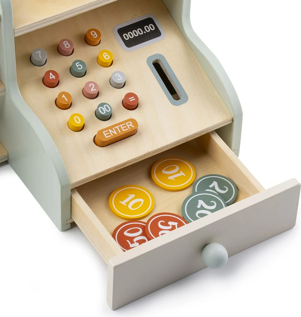 Igrača blagajna PROMIS KS25, večbarvna, za otroke