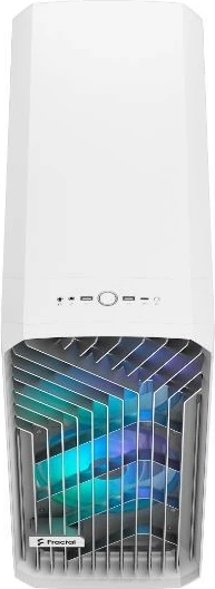 Ohišje Fractal Design Torrent White RGB TG Clear Tint, Midi Tower, kaljeno steklo, belo