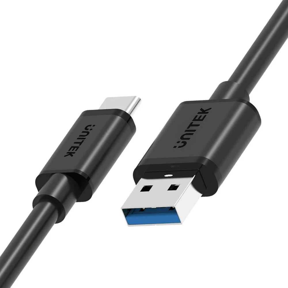 Kabel USB-C 2.0, 1,5 m, črn — Unitek