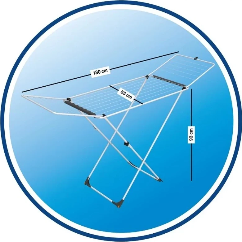 Sušilni stender Vileda Universal, bel