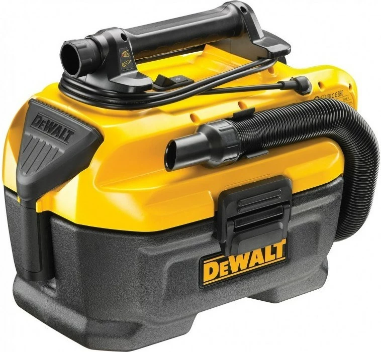 Profesionalni sesalnik, 14,4 V, 5 Ah, rumen – DeWalt DCV584L