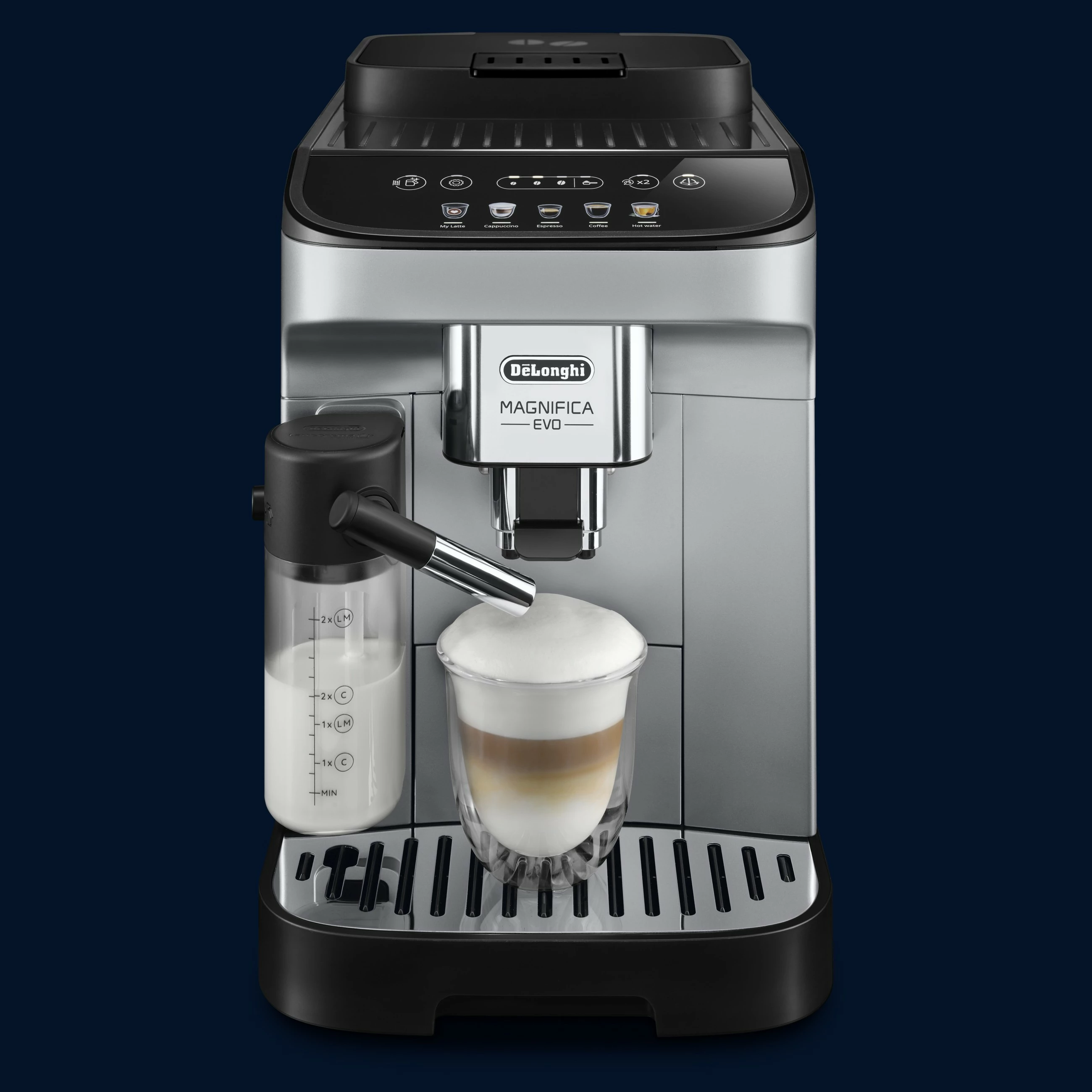Plnoavtomatski aparat za espresso De’Longhi Magnifica ECAM 290.61.SB, 1,8 L, 1450 W, srebrn