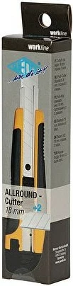 Rezalnik WEDO Allround-Cutter 18 mm, plastičen, 2 rezervna rezila