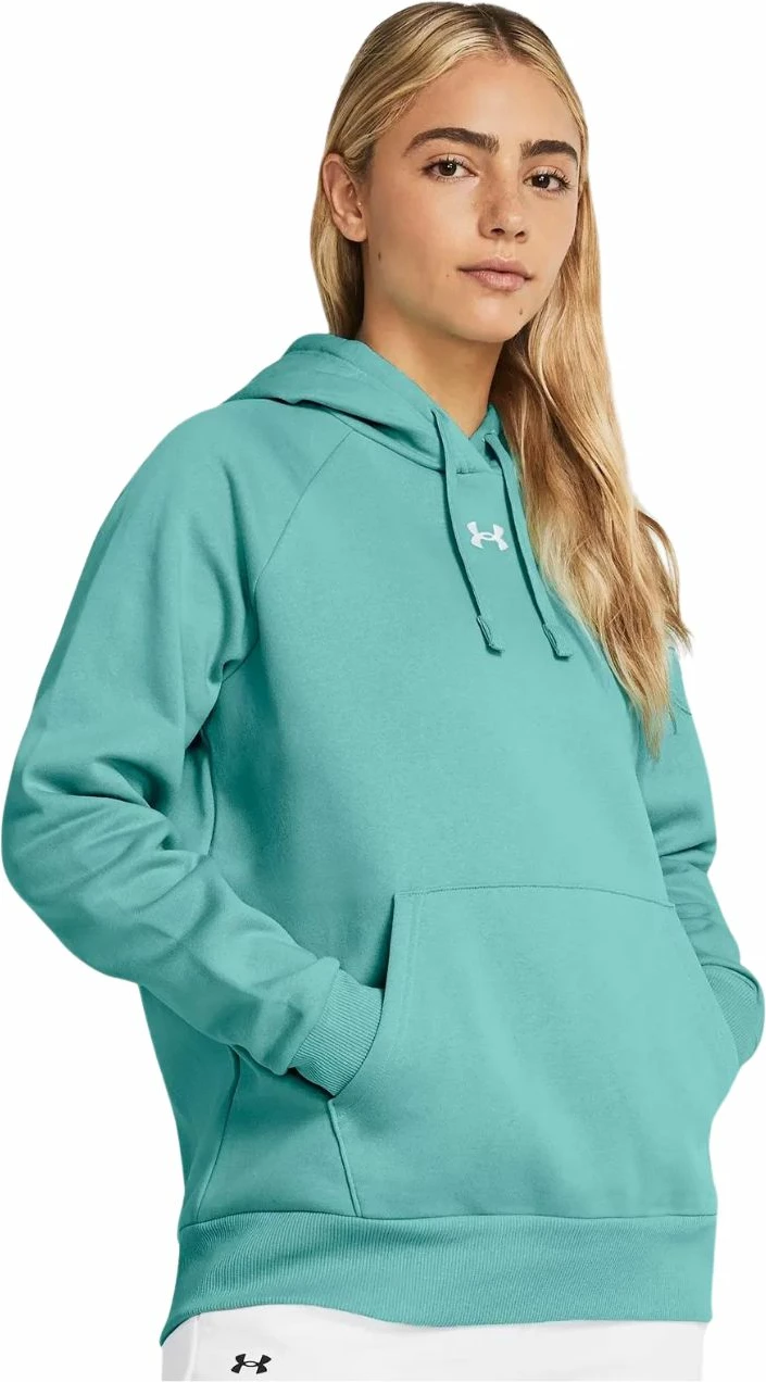 Pulover za ženske Rival Fleece, Under Armour, mint
