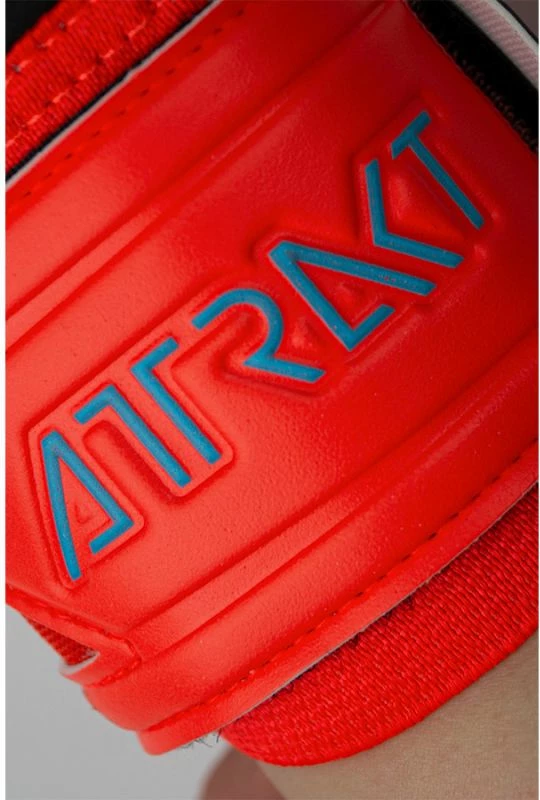 Rokavice za vratarje Reusch Attrakt Gold X Evolution Cut Finger Support, rdeče, moške