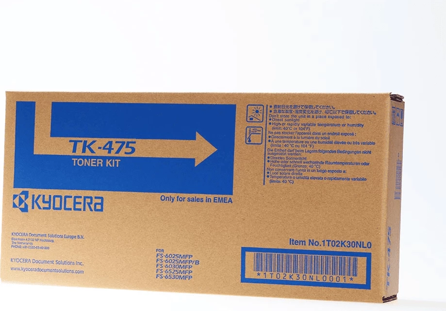 Toner kartuša Kyocera TK-475 1T02K30NL0, zmogljivost 15.000 strani, črn