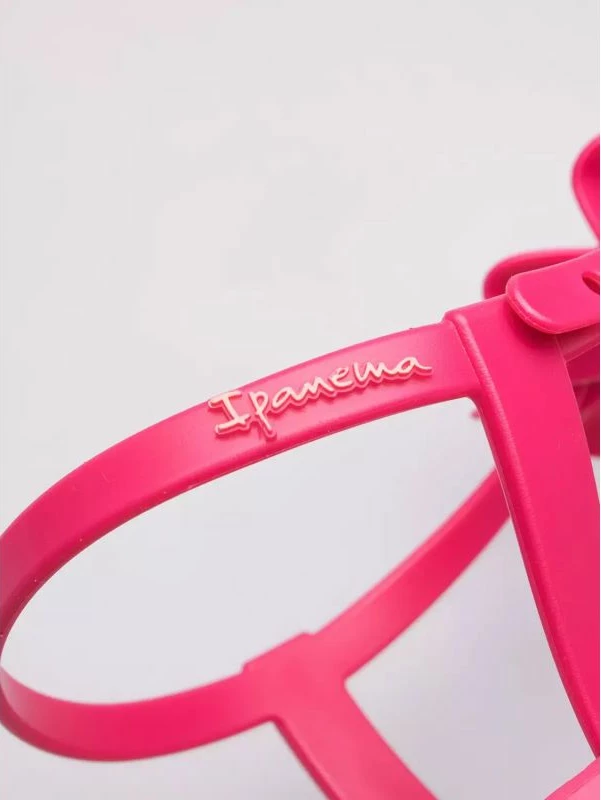 Sandali z vzorcem cvetja Ipanema, rdeči