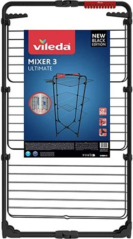 Sušilnik za perilo Vileda Mixer 3 Ultimate, črn