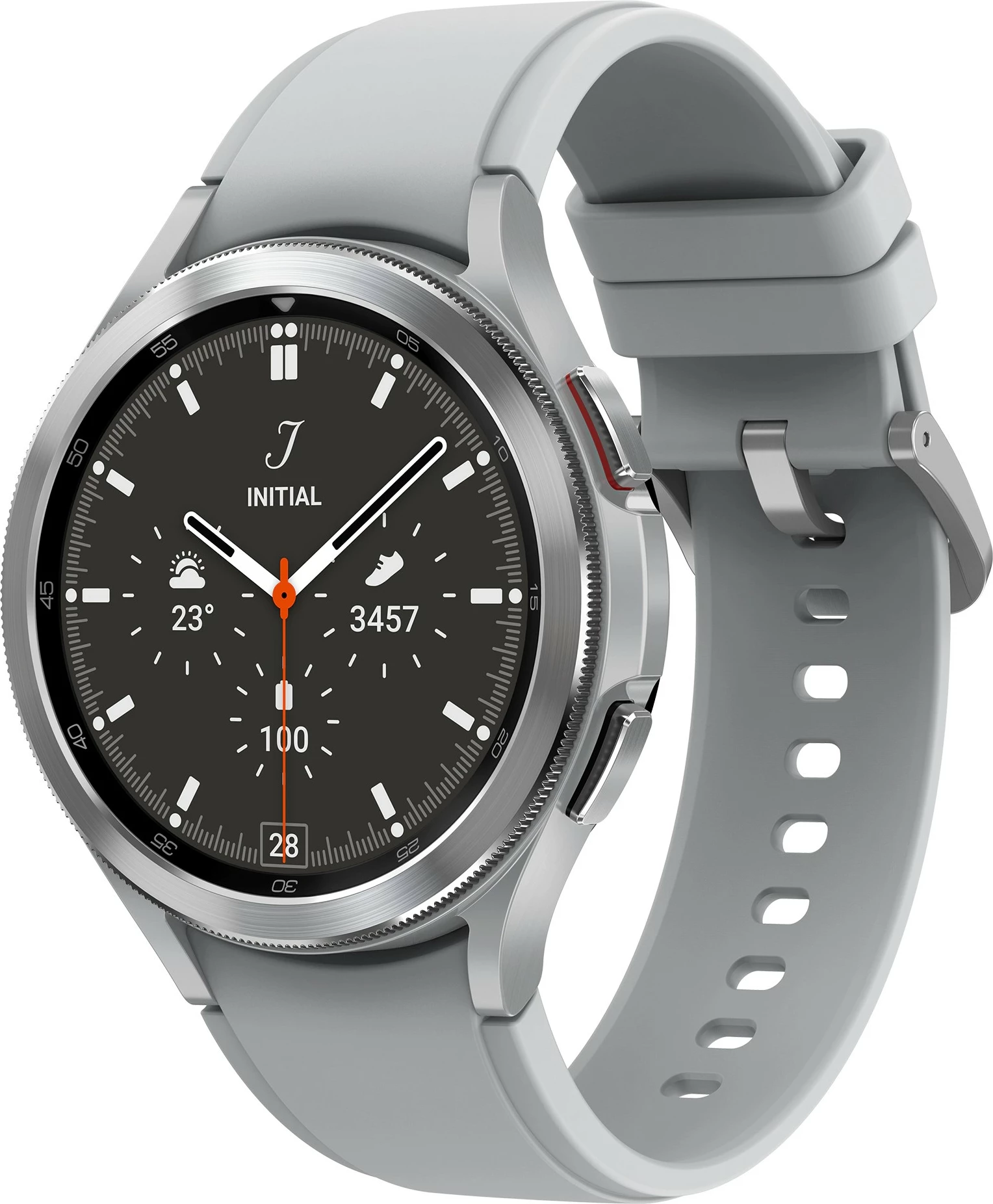 Pametna ura Galaxy Watch4 Classic, 16 GB, GPS, siva - Samsung