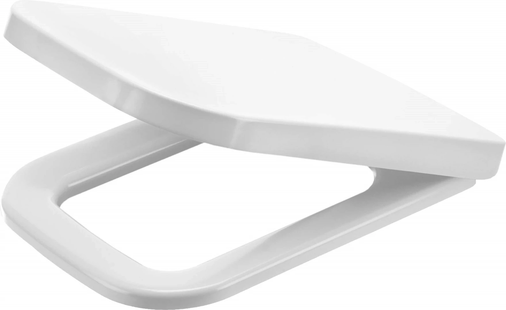 Pokrov WC školjke deante, Soft-close, bel