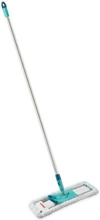 Mop za vlažno čiščenje, Leifheit 55045, mikrovlaken, aluminijasta ročica, modro/zelena