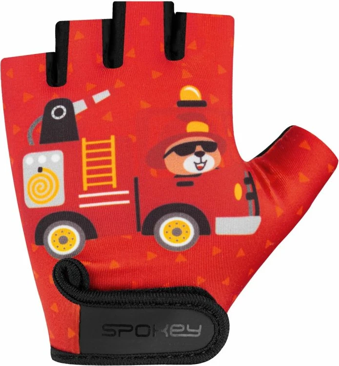 Dodatki za otroke - ročke za kolo Spokey Fun RD Jr., rdeče-črne