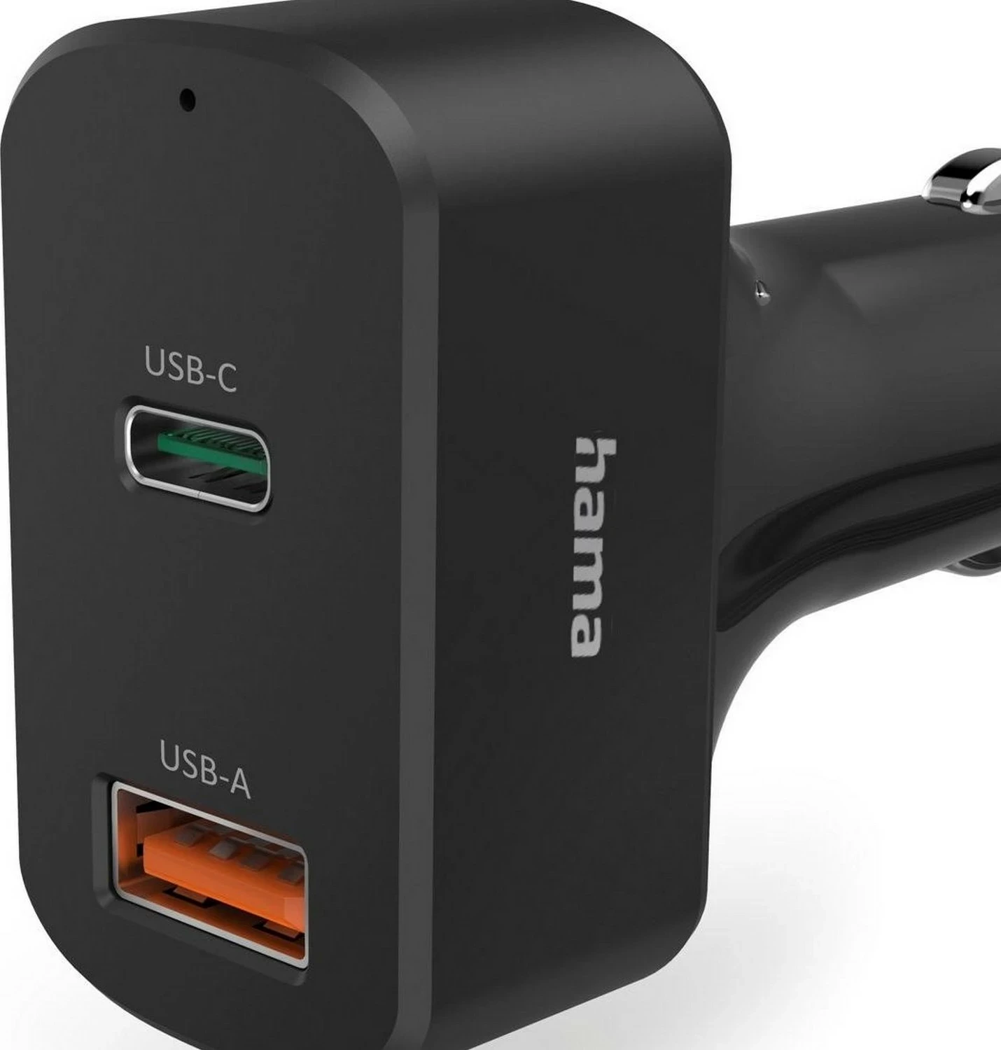 Avtomobilski polnilec USB-C 65W, Hama, črn