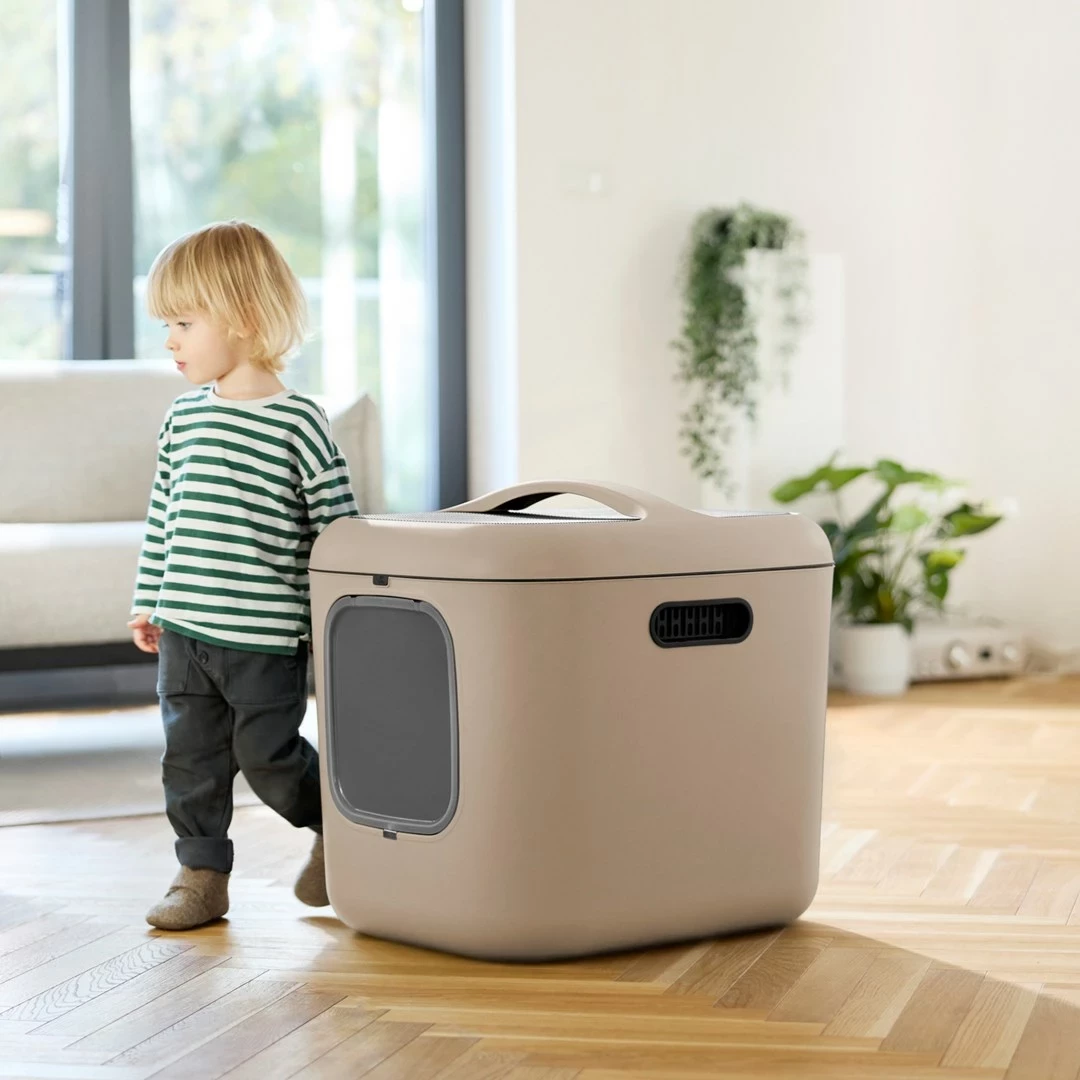 Kutija za mačji pesek Rotho Biala XL, cappuccino