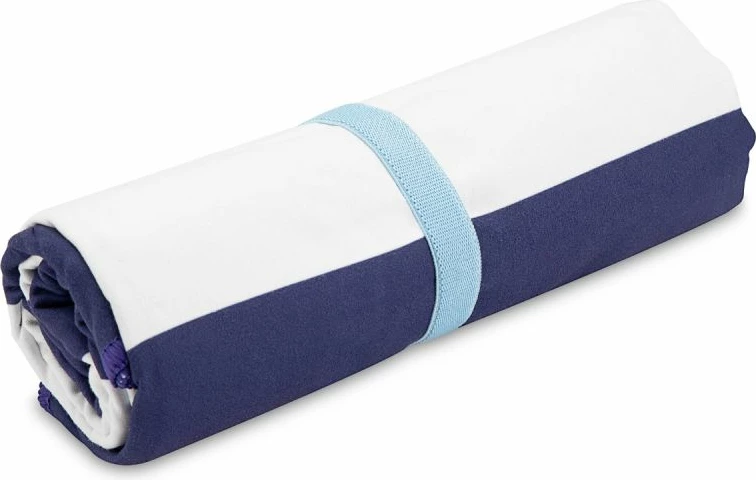 Hitro sušeča brisača za vse Spokey Sailor, bela/modra