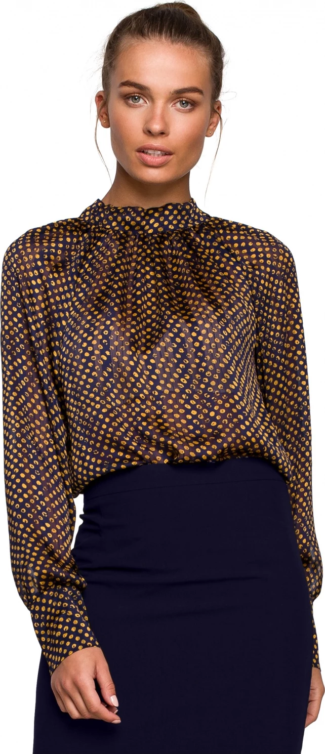 Elegantna bluza Stylove 149249, rjava