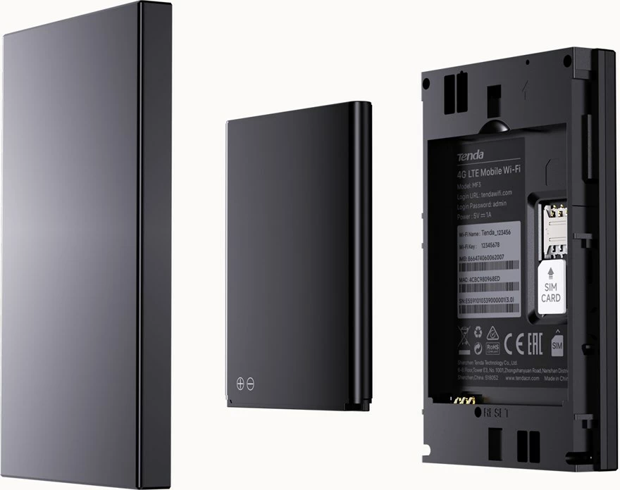 Prenosen usmerjevalnik Tenda 4G180 V4.0, bel