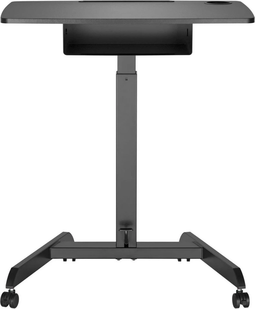 Prenosni mizni za prenosnik z nastavitvijo višine Maclean MC-903B, črn