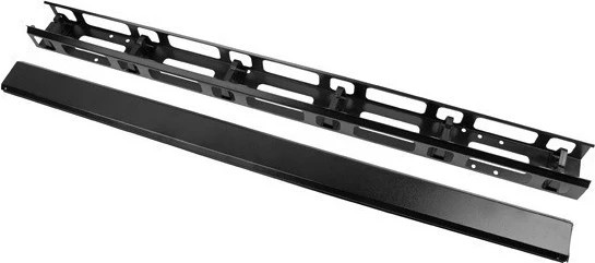 Vertikalni organizator kablov 22U, črn, 2 kosa - Lanberg