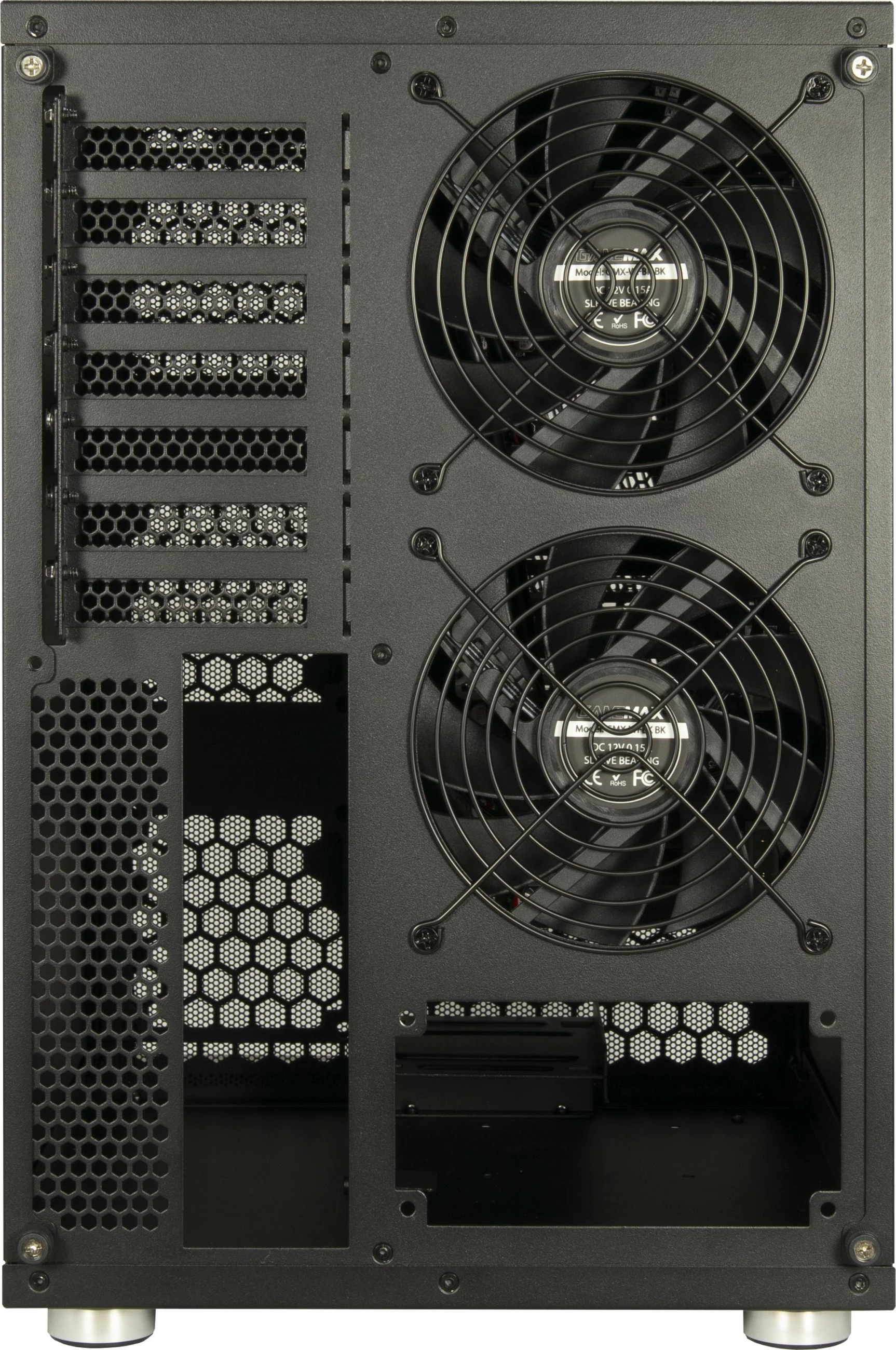 Ohišje za trde diske Inter-Tech NAS-8, 8 mest, PCI Express, Hot-swap, črno