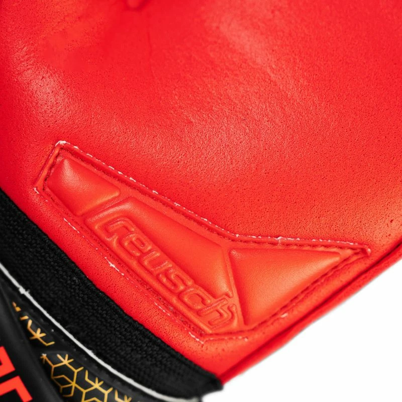 Vratarjeve za otroke Reusch, črno-rdeče