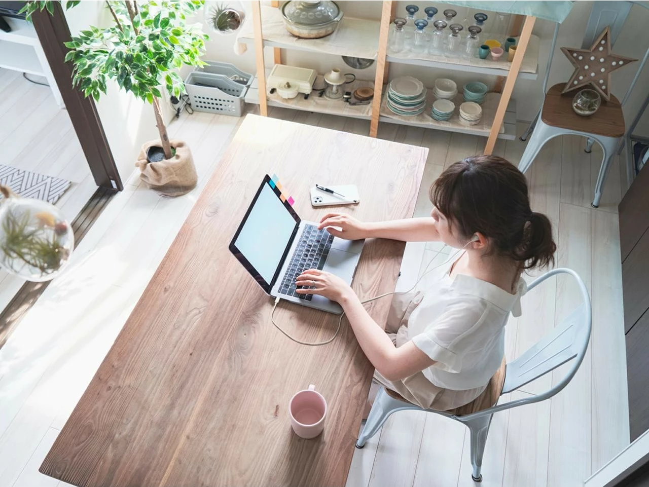 Ušesne slušalke z mikrofonom JVC HA-FR9UC Gumy Connect, USB-C, bele