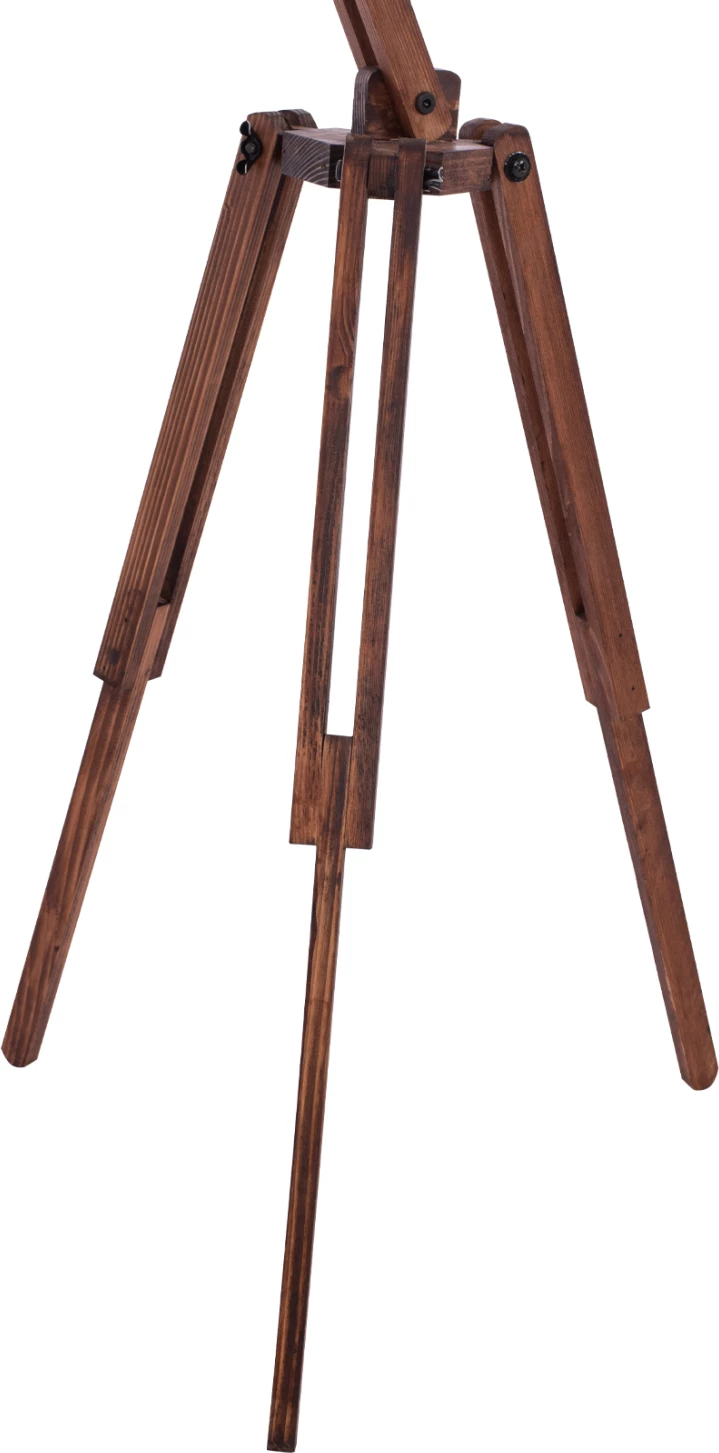 Talna svetilka CRANE s stojalom in roko bež kapo 54x54x170Hcm.FH7694.01